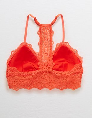 Aerie Padded Nordic Lace Longline Bralette