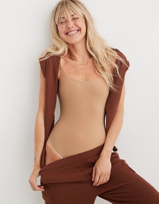 Short-sleeve ribbed bodysuit, Icône, Bodysuits For Women, Summer