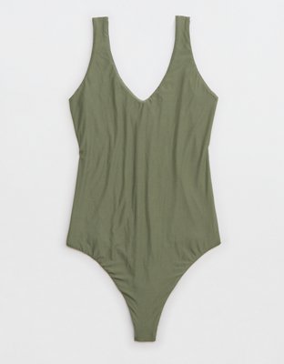 SMOOTHEZ Plunge Bodysuit