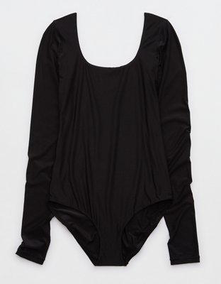 SMOOTHEZ Long Sleeve Bikini Bodysuit