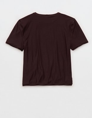SMOOTHEZ Short Sleeve Crew T-Shirt | Aerie
