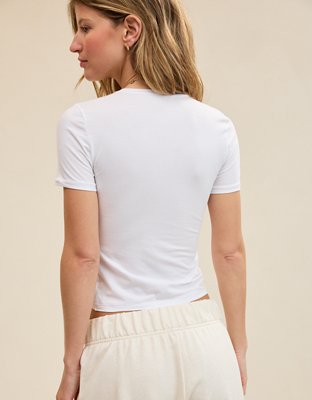 SMOOTHEZ Cotton Blend BESTEES Short Sleeve Crew T-Shirt