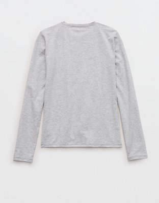 SMOOTHEZ Cotton Blend BESTEES Long Sleeve Crew T-Shirt