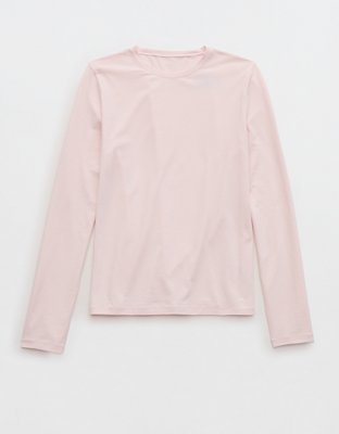 SMOOTHEZ Cotton Blend BESTEES Long Sleeve Crew T-Shirt