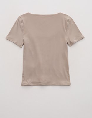 SMOOTHEZ Short Sleeve Scoop T-Shirt