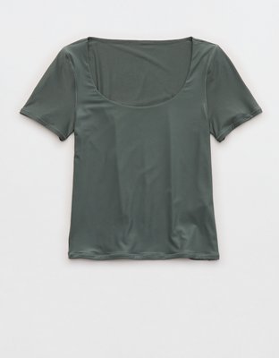 SMOOTHEZ Short Sleeve Scoop T-Shirt