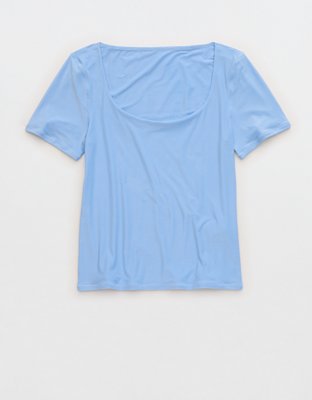 SMOOTHEZ Short Sleeve Scoop T-Shirt