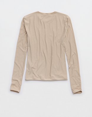 SMOOTHEZ Long Sleeve Crew T-Shirt