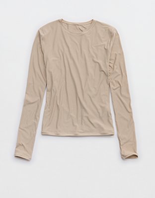 SMOOTHEZ Long Sleeve Crew T-Shirt