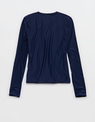 SMOOTHEZ Long Sleeve Crew T-Shirt