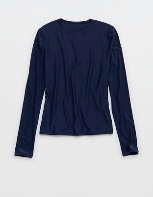 SMOOTHEZ Long Sleeve Crew T-Shirt