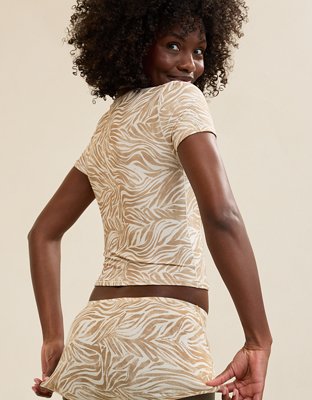 SMOOTHEZ Short Sleeve Crew T-Shirt | Aerie