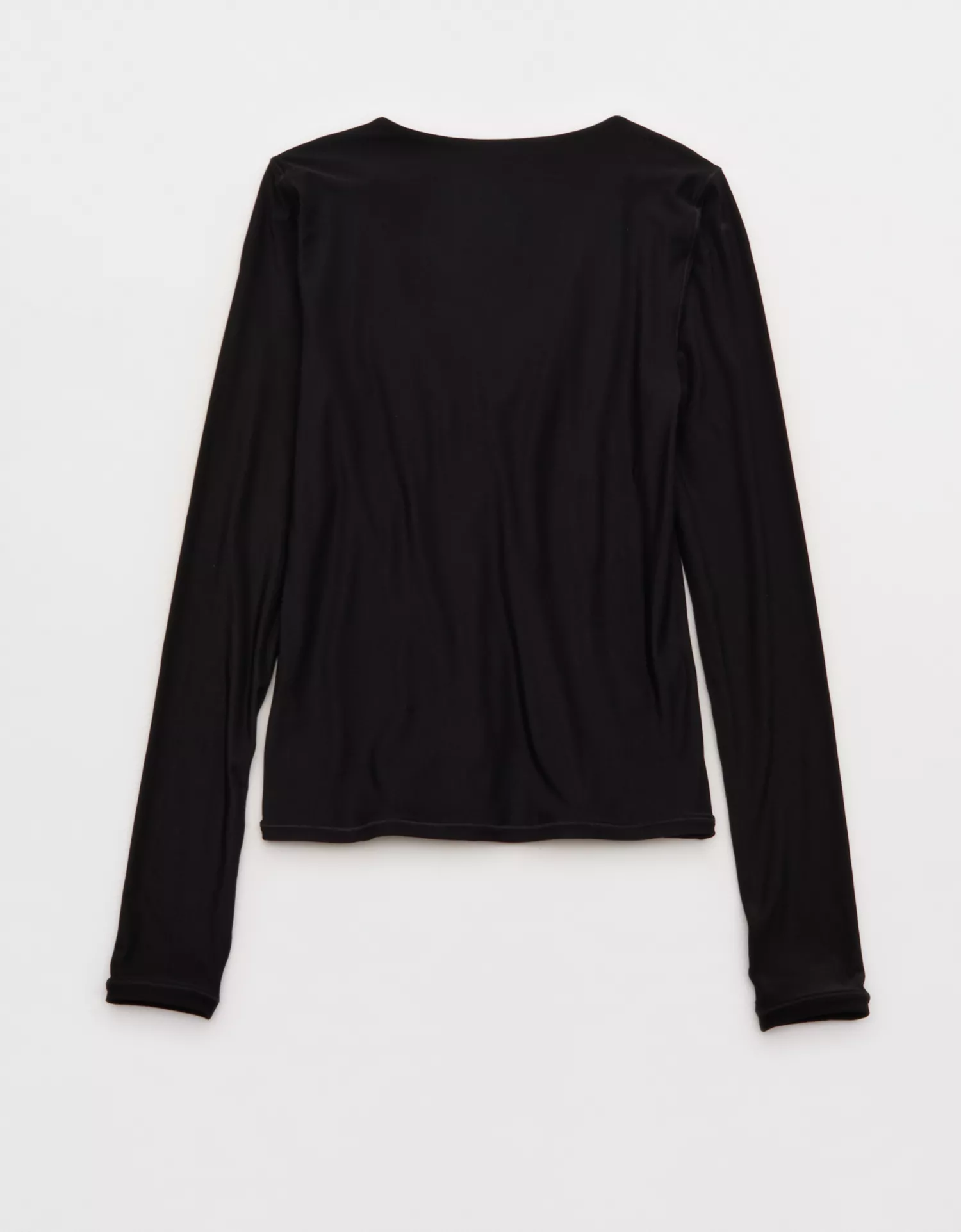 SMOOTHEZ Long Sleeve Ruched Top - thumbnail 4