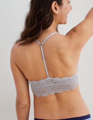 aerie eyelash lace padded bralette