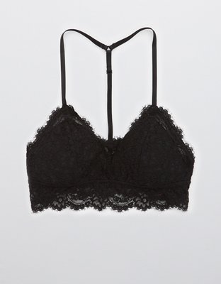 Aerie Eyelash Lace Padded Bralette