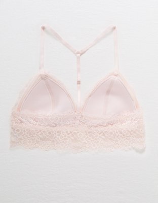 Aerie Eyelash Lace Padded Bralette