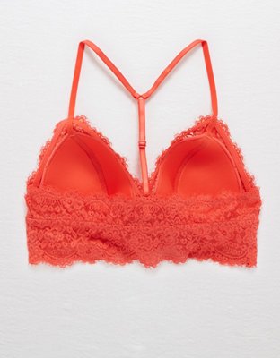 Aerie Eyelash Lace Padded Bralette