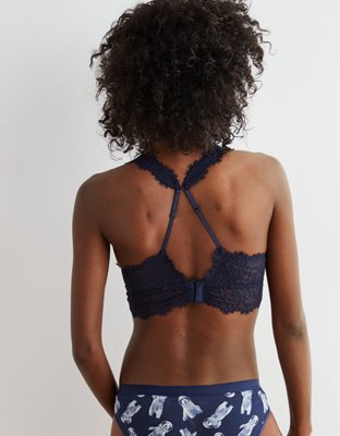 Aerie Eyelash Lace Plunge Bralette