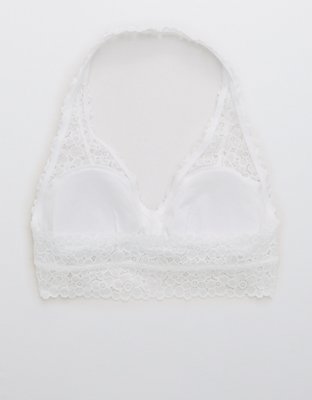Aerie Lace Padded Halter Bralette