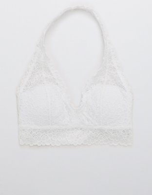 Aerie Lace Padded Halter Bralette