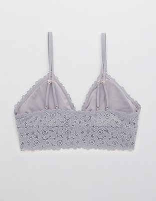 Aerie Lace Strappy Triangle Bralette