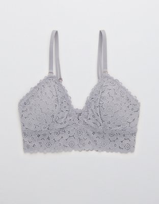 Aerie Lace Strappy Triangle Bralette