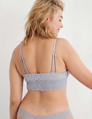 Aerie Lace Strappy Triangle Bralette