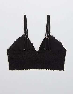 Aerie Lace Strappy Triangle Bralette