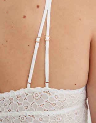Aerie Lace Strappy Triangle Bralette