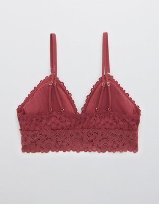 Aerie Lace Strappy Triangle Bralette