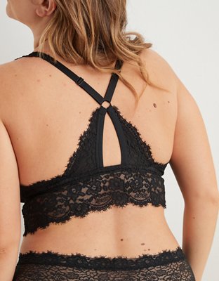Aerie Eyelash Lace Racerback Bralette