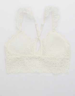 Aerie Eyelash Lace Racerback Bralette