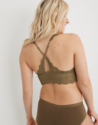 Aerie Eyelash Lace Racerback Bralette