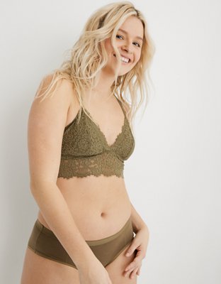 Aerie Eyelash Lace Racerback Bralette