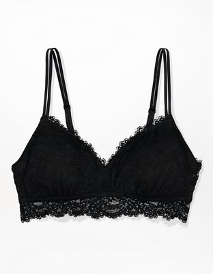 Aerie Bralette con pushup, relleno y encaje