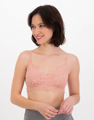 Aerie Lace Up Bralette 