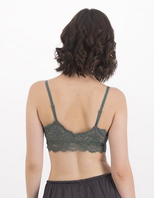 Aerie Bralette con pushup, relleno y encaje