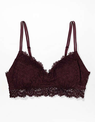 Aerie Lace Padded Push Up Bralette