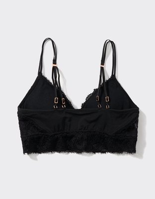 Show Off Eyelash Lace Push Up Bralette