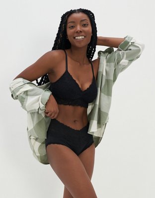 Show Off Bralette de Encaje Eyelash con Pushup