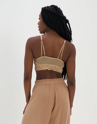 Show Off Bralette de Encaje Eyelash con Pushup