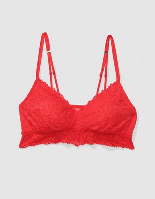 Show Off Eyelash Lace Push Up Bralette