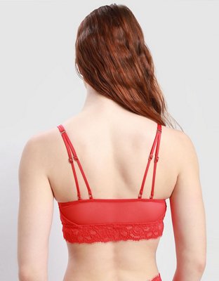 Show Off Bralette de Encaje Eyelash con Pushup