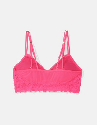 Show Off Bralette de Encaje Eyelash con Pushup