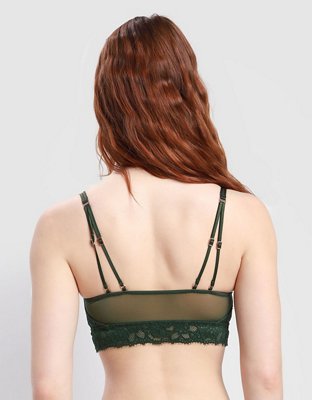 Show Off Bralette de Encaje Eyelash con Pushup