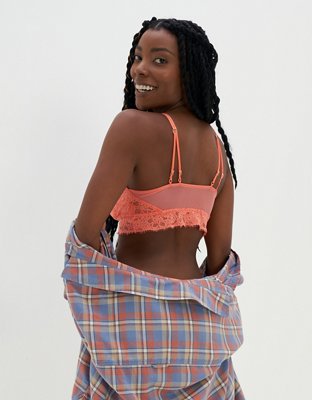 Show Off Bralette de Encaje Eyelash con Pushup