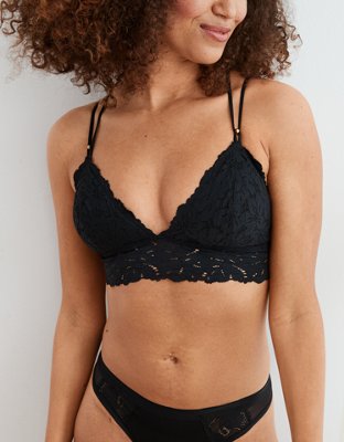 Aerie Palm Lace Racerback Padded Bralette