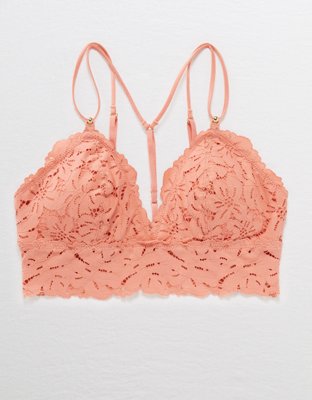 Aerie Palm Lace Racerback Padded Bralette