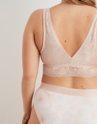 Aerie Lace Padded Plunge Bralette