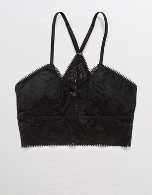 Aerie Paradise Lace Padded Racerback Bralette